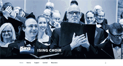 Desktop Screenshot of isingchoir.org